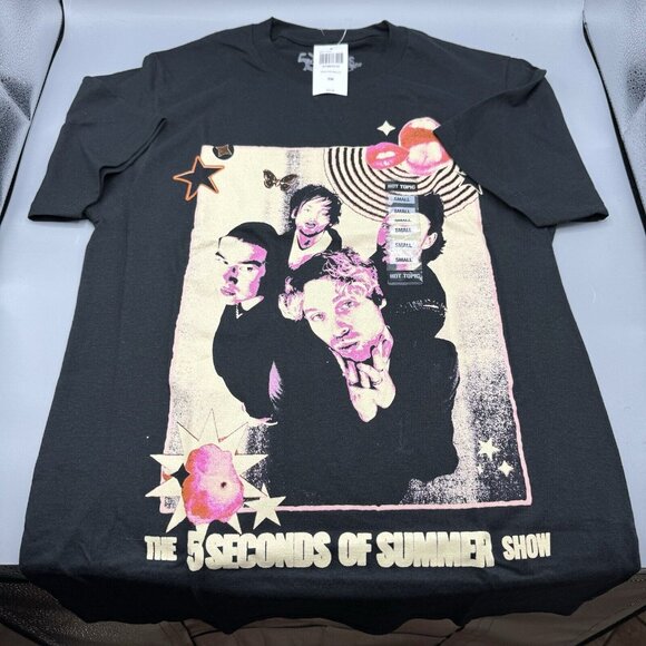 5 Seconds of Summer Other - 5 Seconds Of Summer Show Band Photo T-Shirt SMALL New